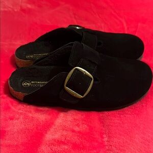 White Mountain Big Sur suede clog sz 10